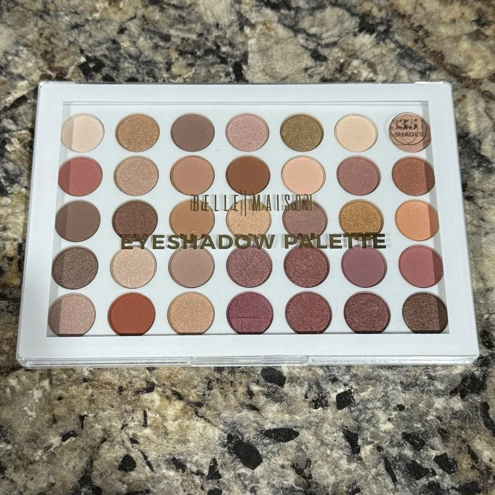 Belle Maison eyeshadow palette 35 Colors‎ Neutral Colors New